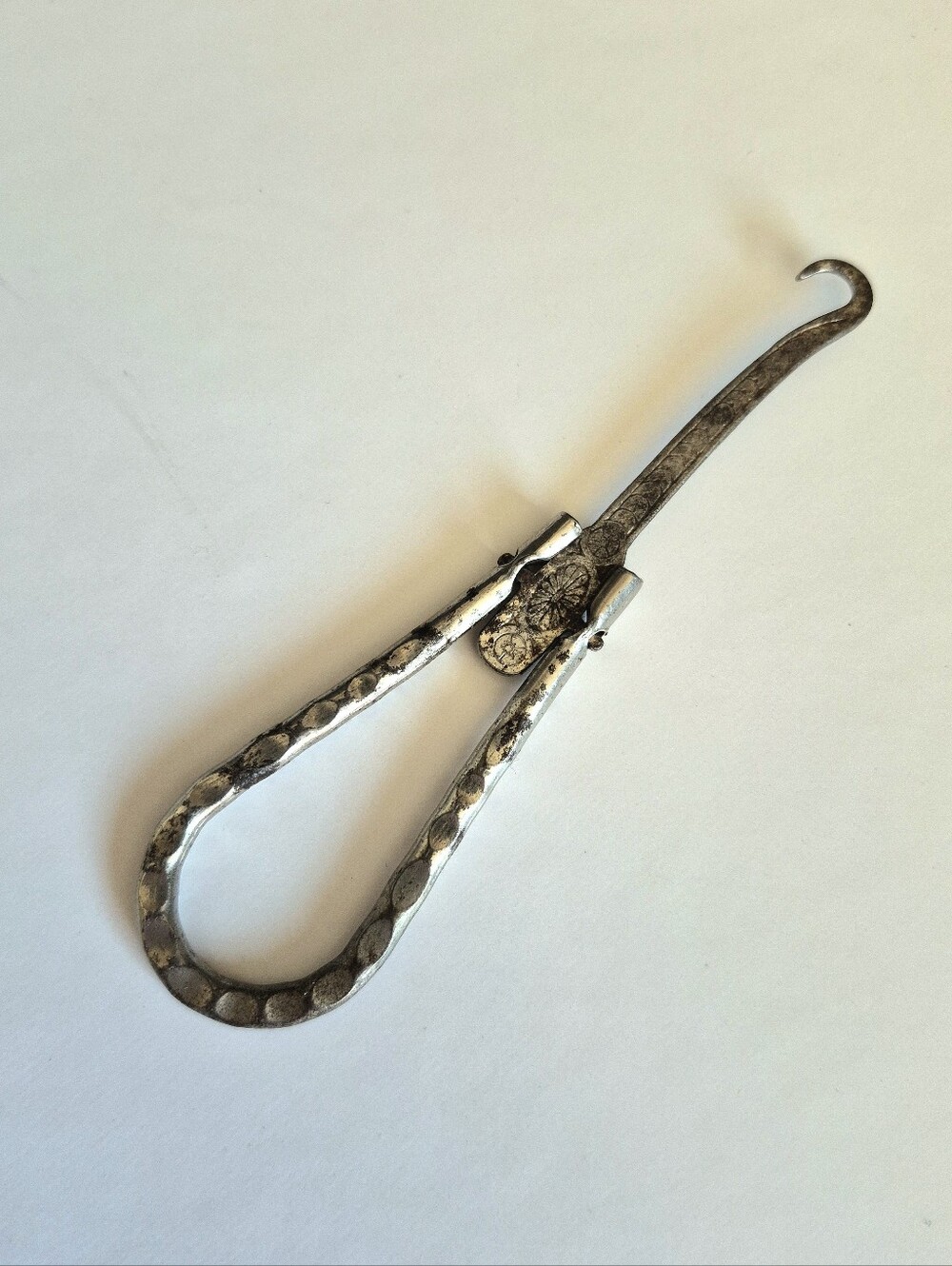 Antique Folding Victorian Button Hook Shoe/Boot Tool, circa 1900